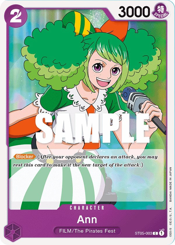 Ann [Starter Deck: Film Edition] Bandai