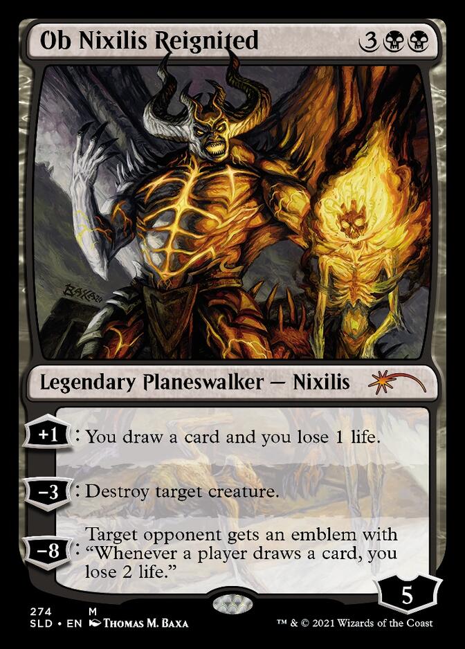 Ob Nixilis Reignited [Secret Lair Drop Series] Magic: The Gathering