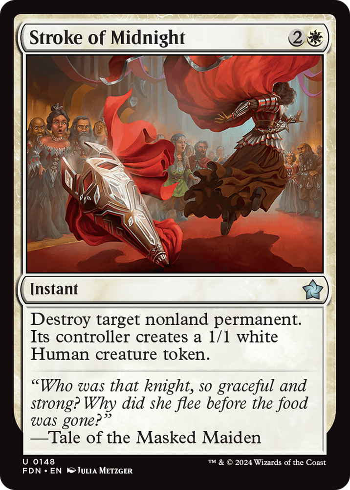 Stroke of Midnight [Foundations] Magic: The Gathering