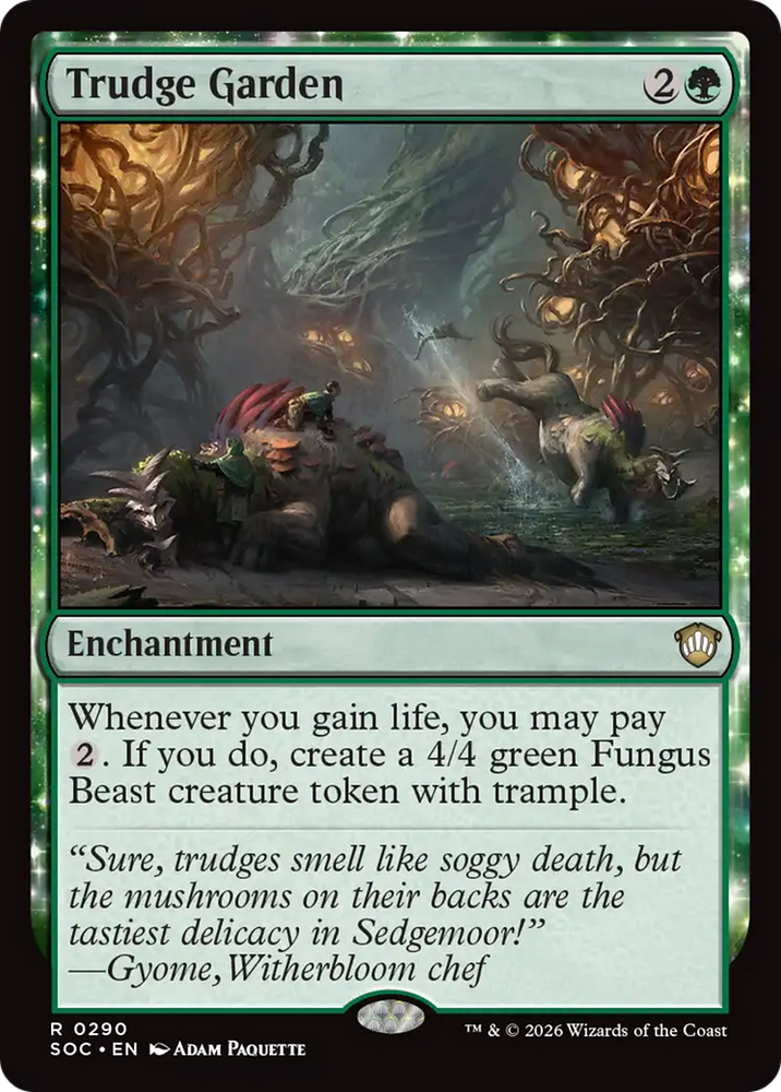 Trudge Garden [Secrets of Strixhaven Commander] Magic: The Gathering