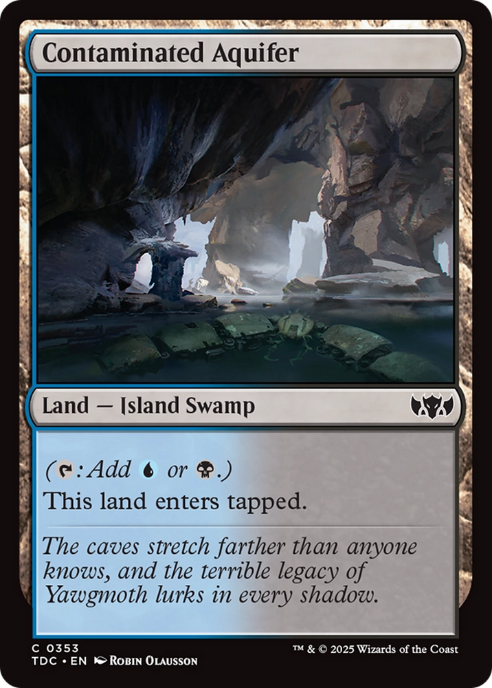 Contaminated Aquifer [Tarkir: Dragonstorm Commander] Magic: The Gathering