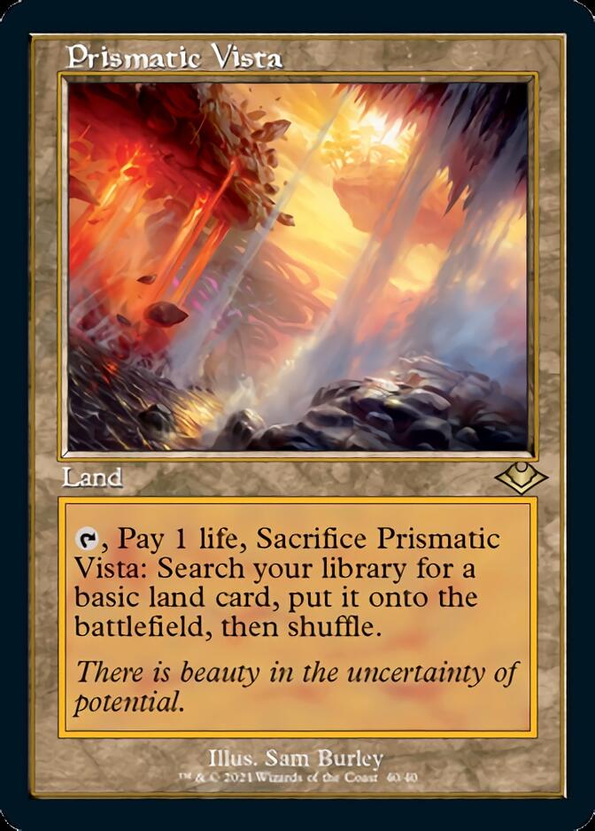 Prismatic Vista (Retro) [Modern Horizons] Magic: The Gathering