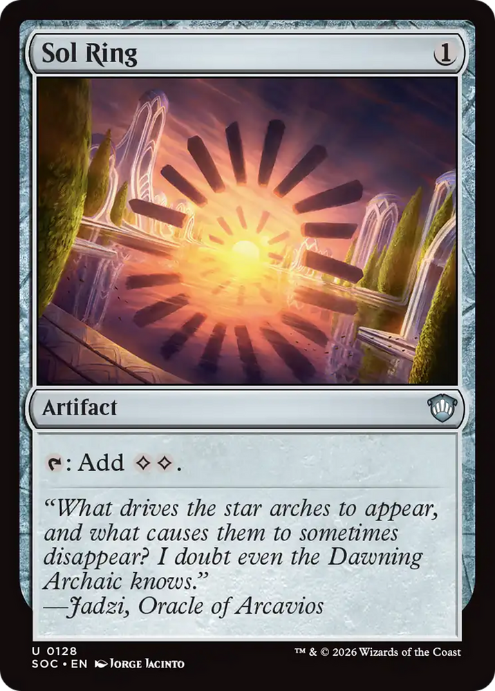 Sol Ring [Secrets of Strixhaven Commander] Magic: The Gathering