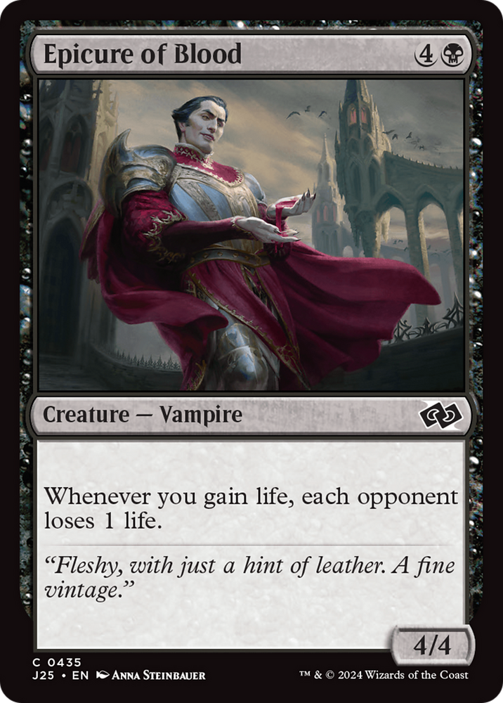 Epicure of Blood [Foundations Jumpstart] Magic: The Gathering