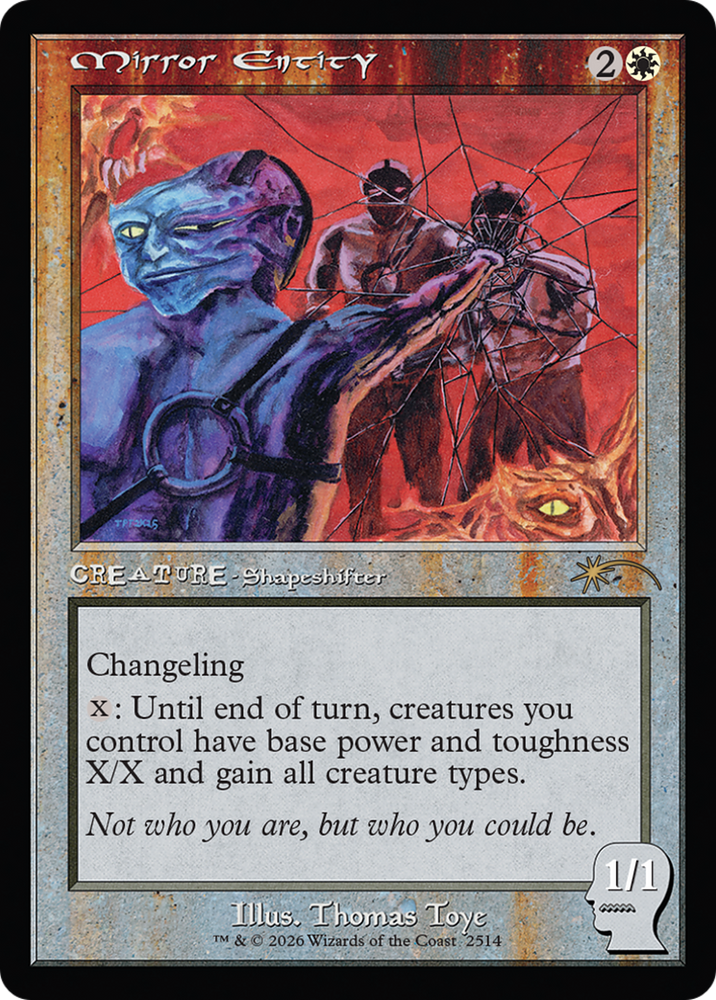 Mirror Entity [Secret Lair Drop Series] Magic: The Gathering