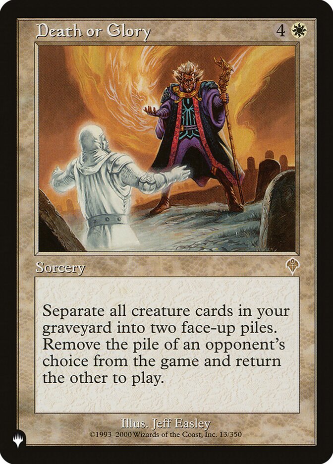 Death or Glory [The List] Magic: The Gathering