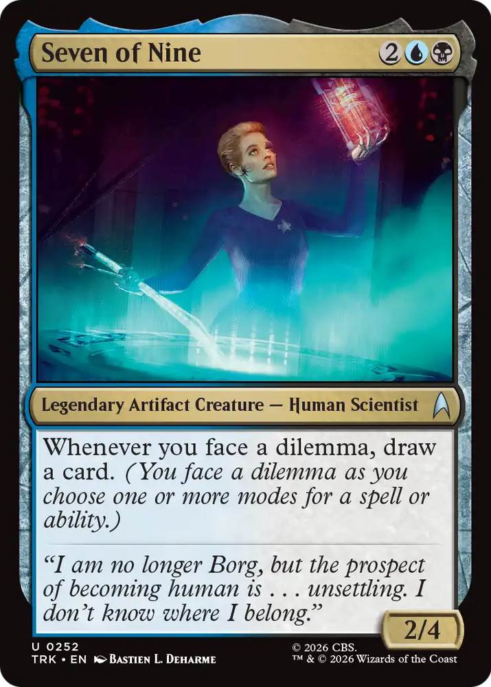 Seven of Nine [Star Trek] Magic: The Gathering