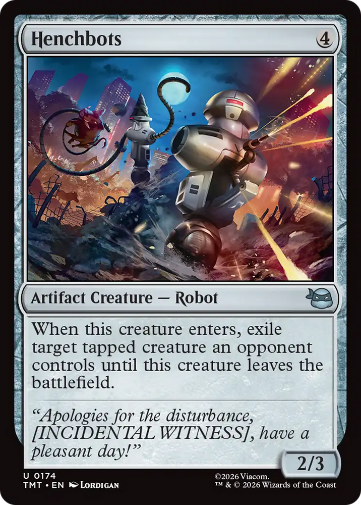 Henchbots [Teenage Mutant Ninja Turtles] Magic: The Gathering
