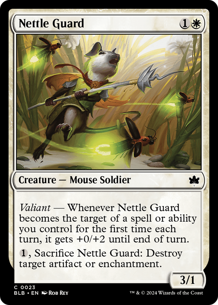 Nettle Guard [Bloomburrow] Magic: The Gathering