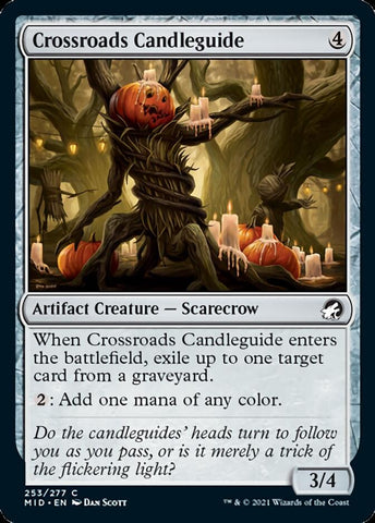 Crossroads Candleguide [Innistrad: Midnight Hunt] Magic: The Gathering