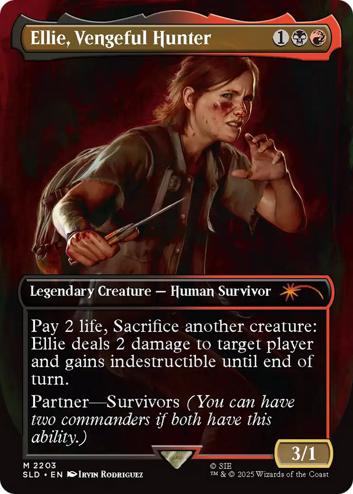 Ellie, Vengeful Hunter [Secret Lair Drop Series] Magic: The Gathering
