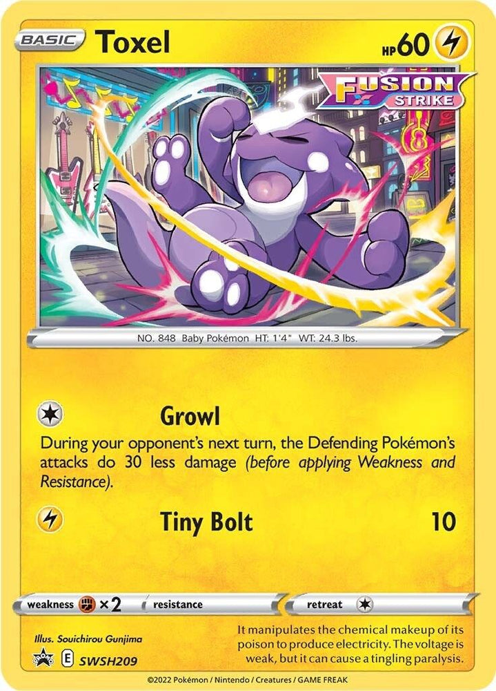Toxel (SWSH209) [Sword & Shield: Black Star Promos] Pokémon