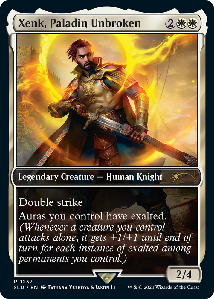 Xenk, Paladin Unbroken [Secret Lair Drop Series] Magic: The Gathering