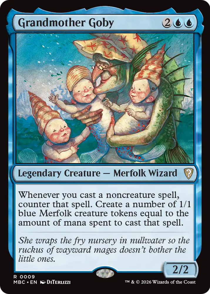 Grandmother Goby [Mystery Booster: Commander Edition] Magic: The Gathering