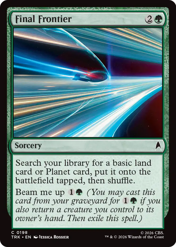 Final Frontier [Star Trek] Magic: The Gathering