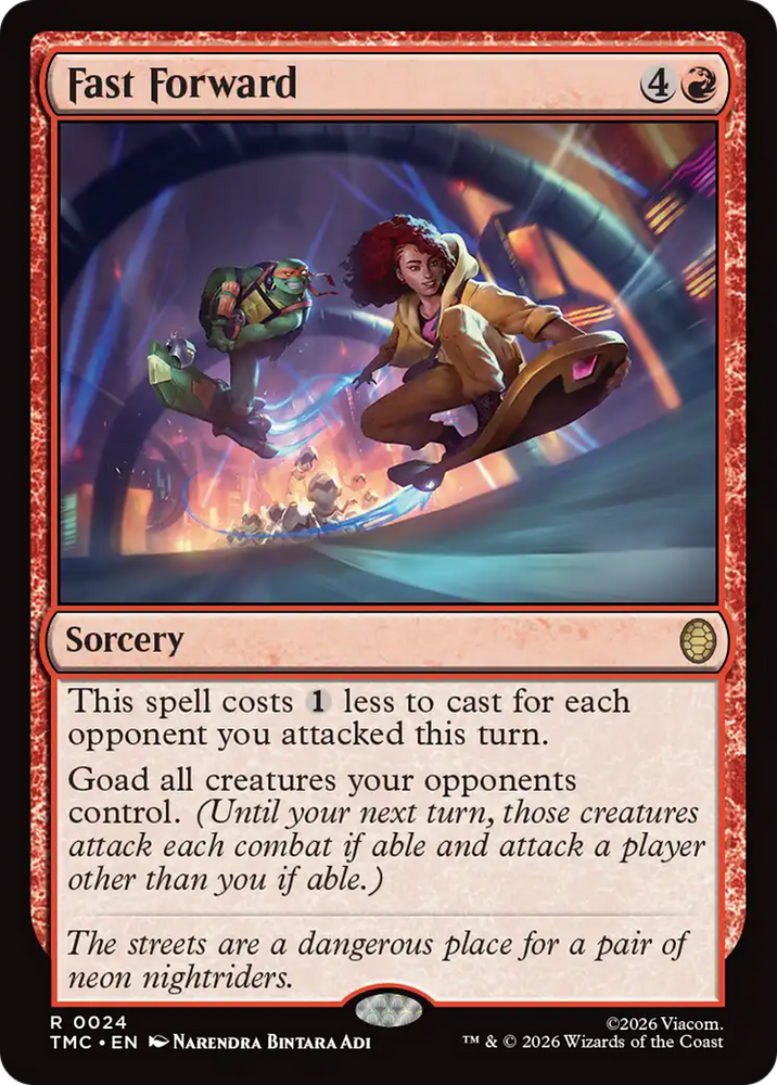 Fast Forward [Teenage Mutant Ninja Turtles Commander] Magic: The Gathering