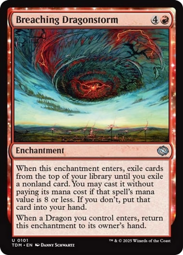 Breaching Dragonstorm [Tarkir: Dragonstorm] Magic: The Gathering