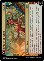 Invasion of Kylem // Valor's Reach Tag Team [March of the Machine] Magic: The Gathering