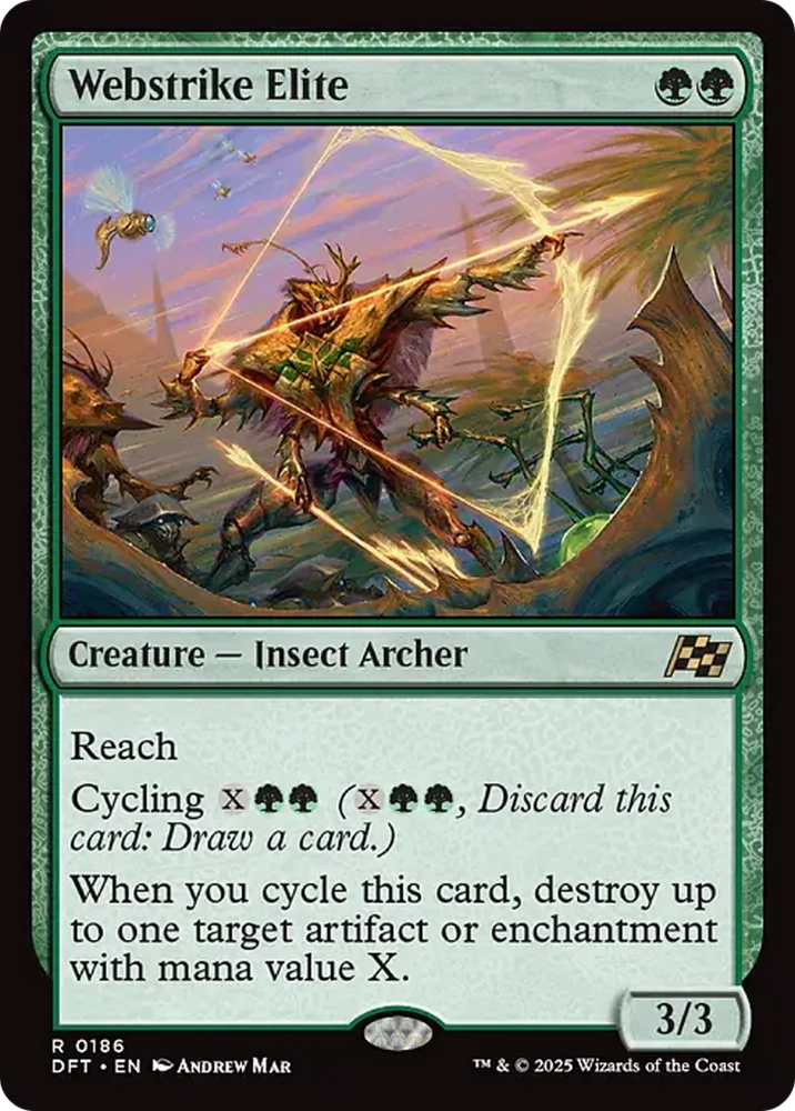 Webstrike Elite [Aetherdrift] Magic: The Gathering