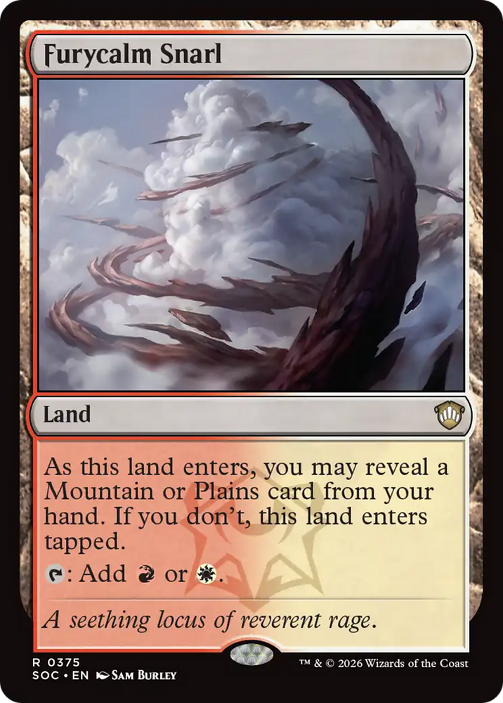 Furycalm Snarl [Secrets of Strixhaven Commander] Magic: The Gathering
