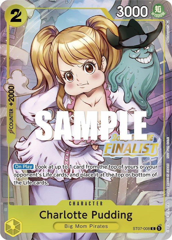 Charlotte Pudding (Online Regional 2023) [Finalist] [One Piece Promotion Cards] Bandai