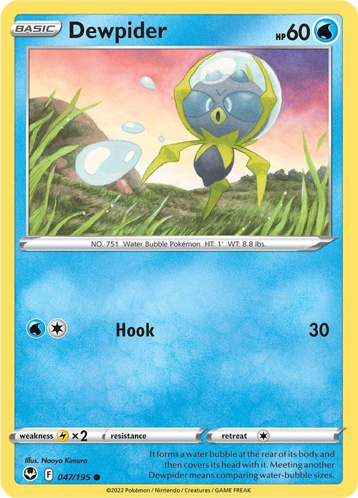 Dewpider (047/195) [Sword & Shield: Silver Tempest] Pokémon