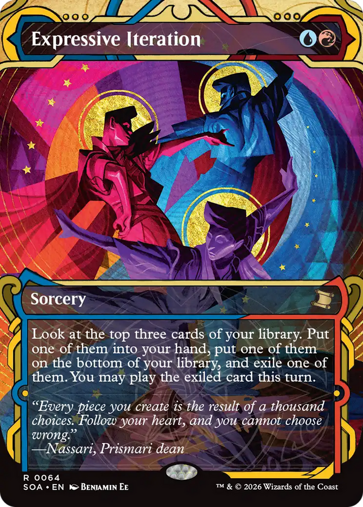 Expressive Iteration [Secrets of Strixhaven: Mystical Archive] Magic: The Gathering