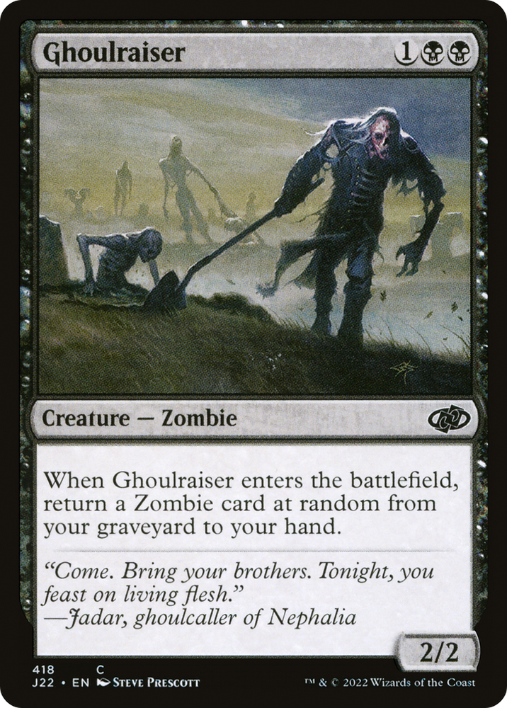 Ghoulraiser [Jumpstart 2022] Magic: The Gathering
