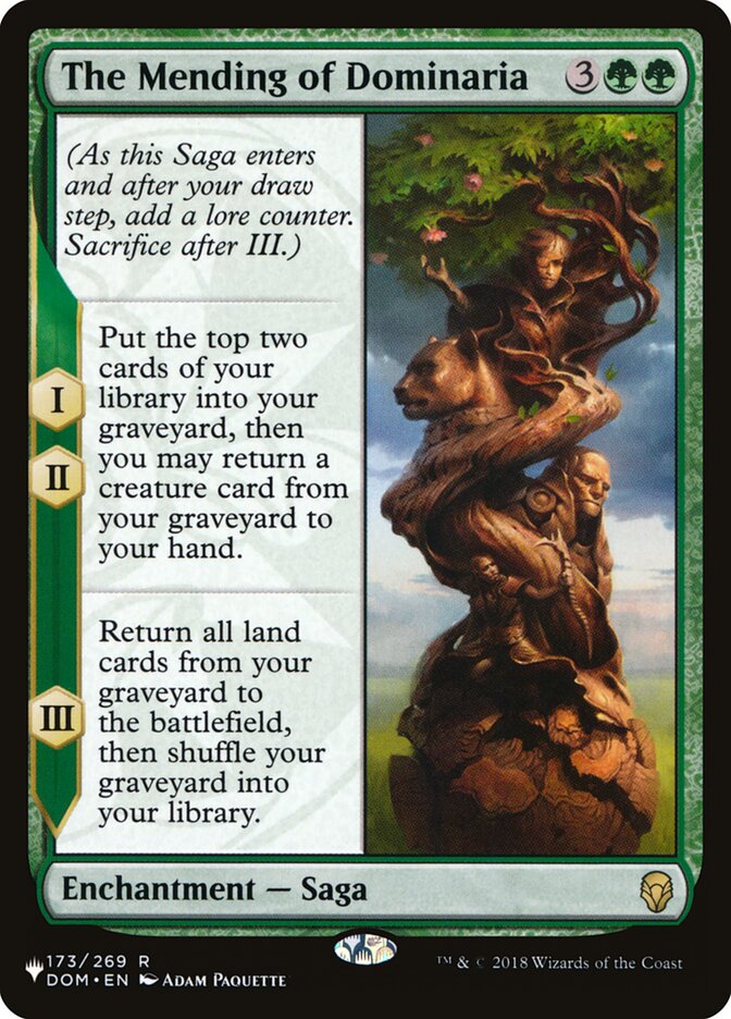 The Mending of Dominaria [The List] Magic: The Gathering
