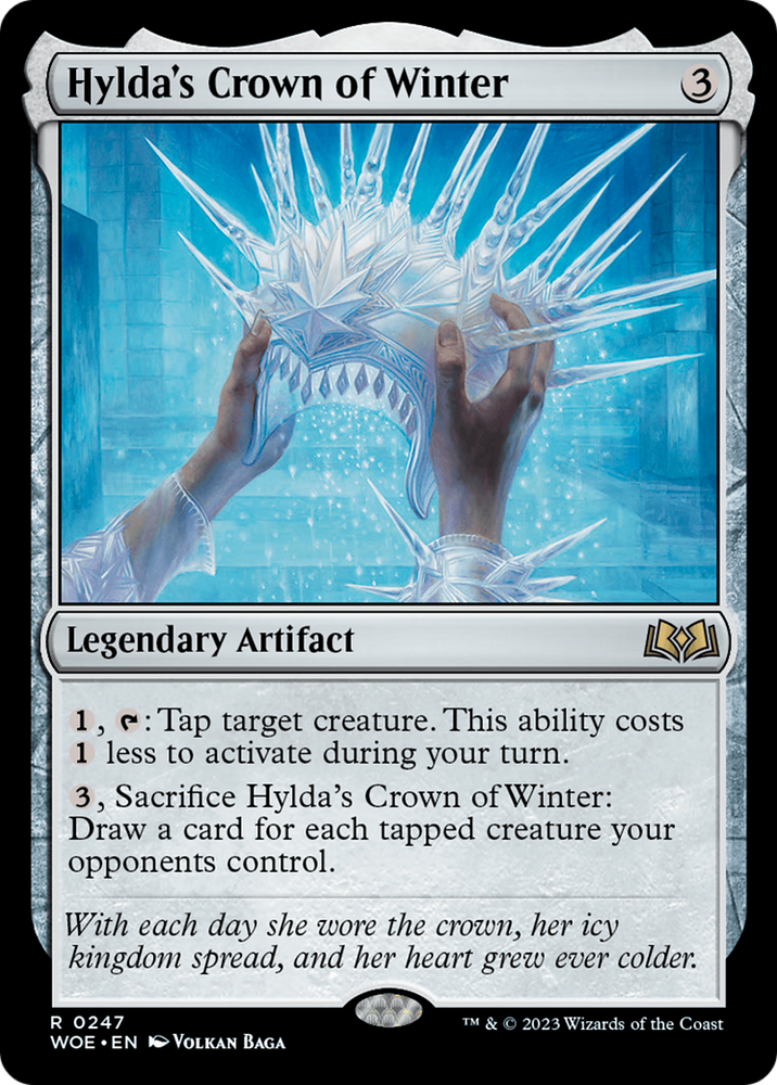 Hylda's Crown of Winter [Wilds of Eldraine] Magic: The Gathering