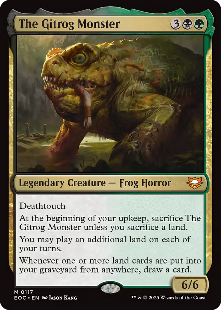 The Gitrog Monster [Edge of Eternities Commander] Magic: The Gathering