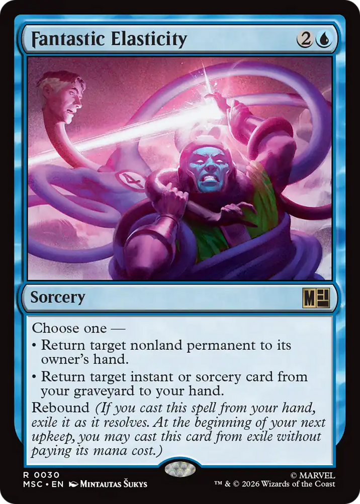 Fantastic Elasticity [Marvel Super Heroes Commander] Magic: The Gathering