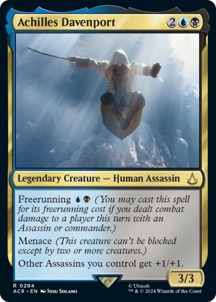 Achilles Davenport [Assassin's Creed] Magic: The Gathering