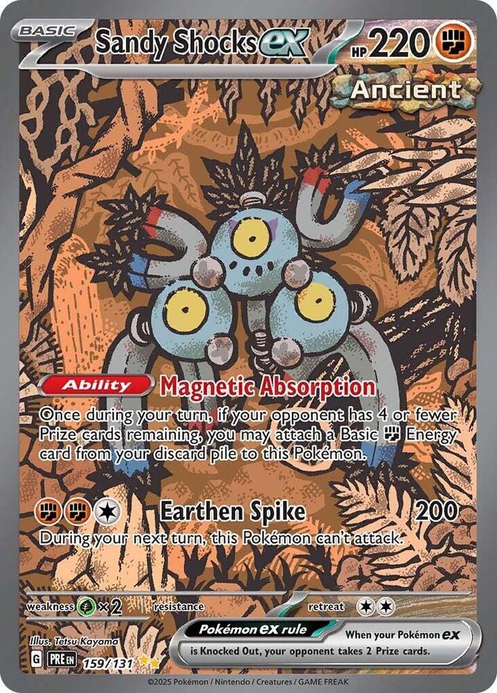 Sandy Shocks ex (159/131) [Scarlet & Violet: Prismatic Evolutions] Pokémon