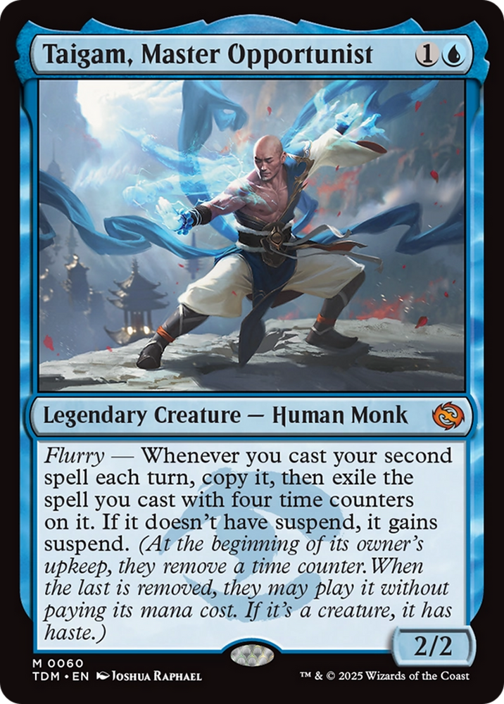 Taigam, Master Opportunist [Tarkir: Dragonstorm] Magic: The Gathering