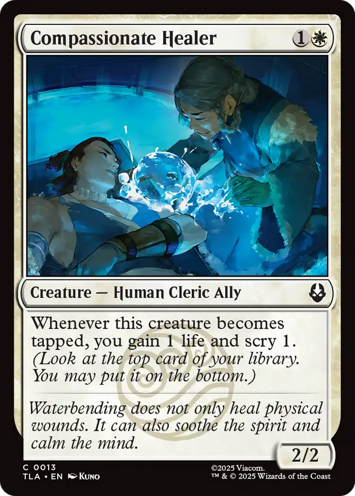 Compassionate Healer [Avatar: The Last Airbender] Magic: The Gathering