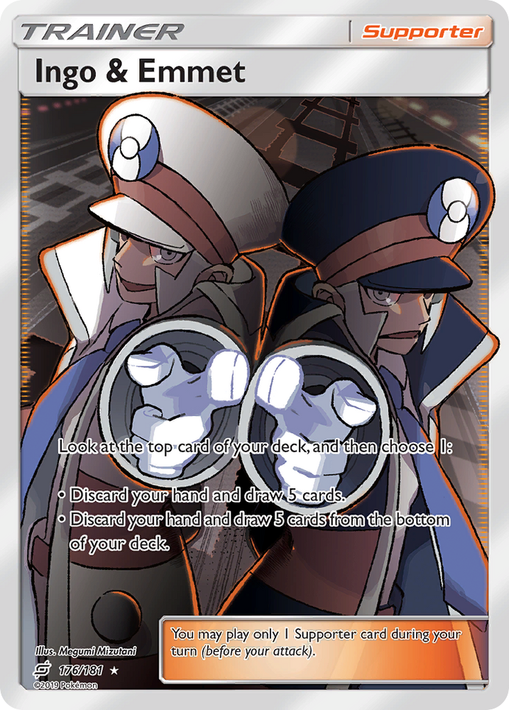 Ingo & Emmet (176/181) [Sun & Moon: Team Up] Pokémon