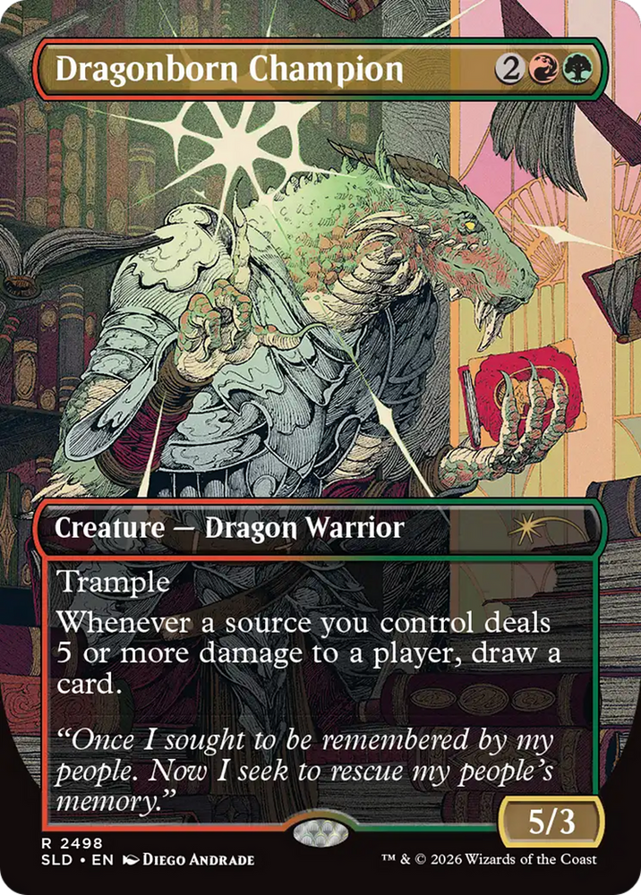 Dragonborn Champion [Secret Lair Drop Series] Magic: The Gathering