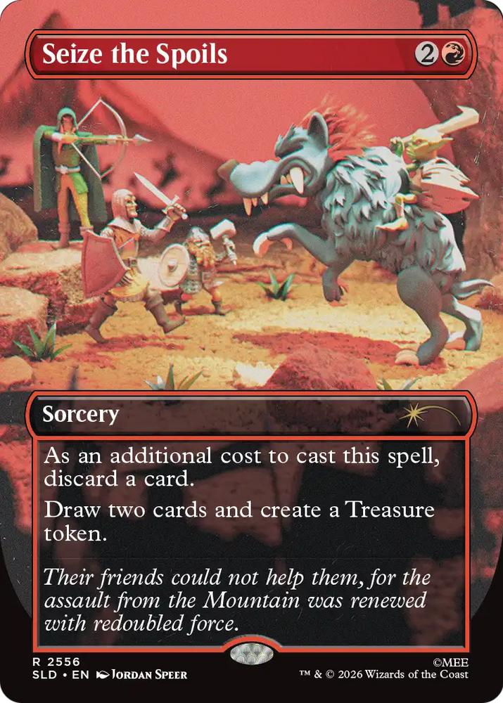 Seize the Spoils [Secret Lair Drop Series] Magic: The Gathering