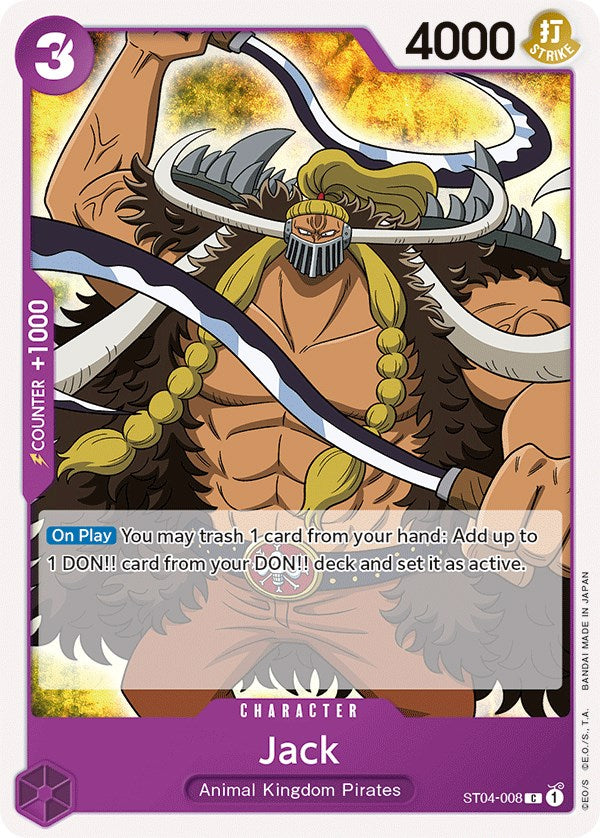 Jack [Starter Deck: Animal Kingdom Pirates] Bandai