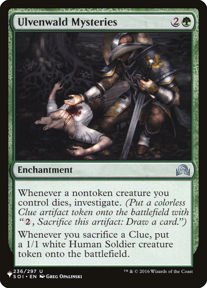 Ulvenwald Mysteries [The List] Magic: The Gathering