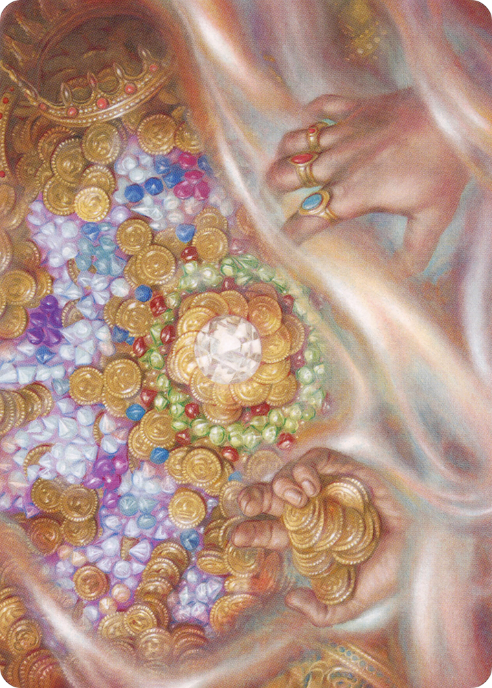 Strike It Rich Art Card [Modern Horizons 2 Art Series] Magic: The Gathering