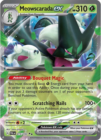Meowscarada ex (015/193) [Scarlet & Violet: Paldea Evolved] Pokémon