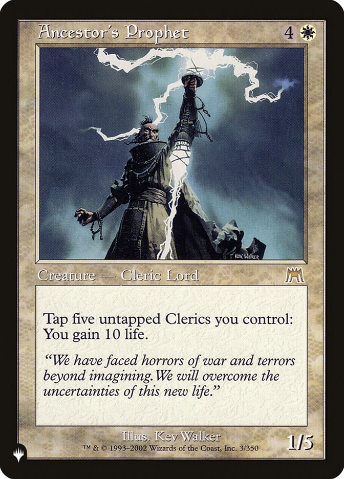 Ancestor's Prophet [The List] Magic: The Gathering