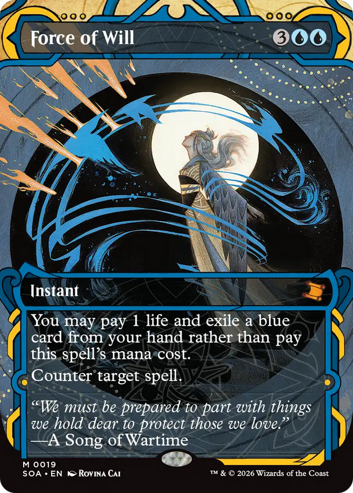 Force of Will [Secrets of Strixhaven: Mystical Archive] Magic: The Gathering