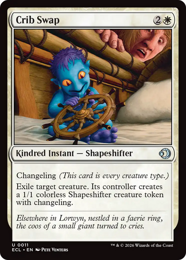 Crib Swap [Lorwyn Eclipsed] Magic: The Gathering