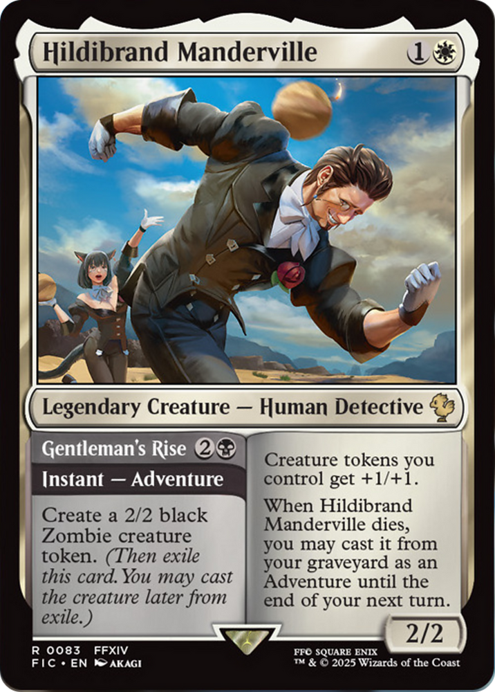 Hildibrand Manderville // Gentleman's Rise [FINAL FANTASY Commander] Magic: The Gathering