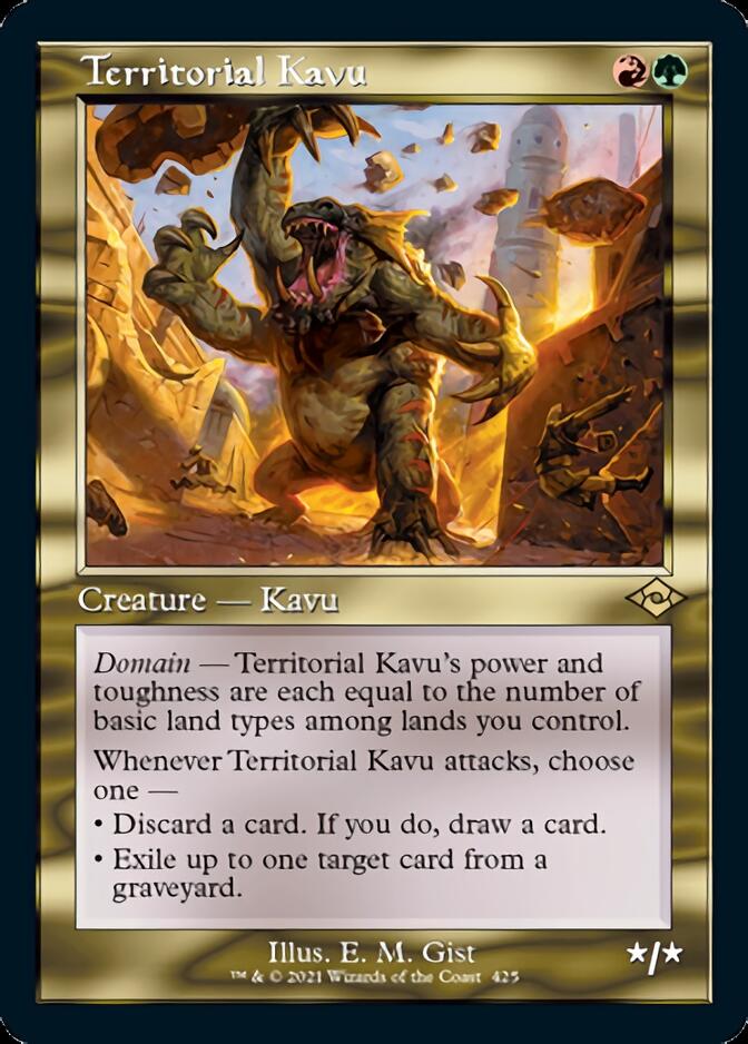 Territorial Kavu (Retro) [Modern Horizons 2] Magic: The Gathering