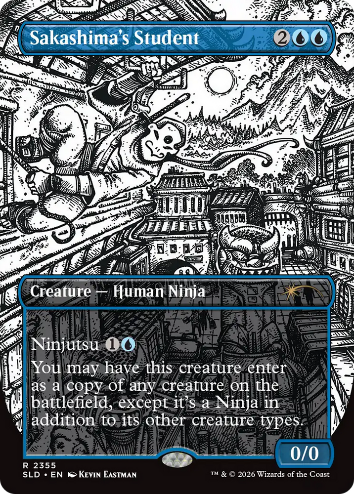 Sakashima's Student (2355) [Secret Lair Drop Series] Magic: The Gathering