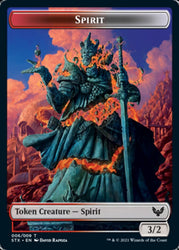 Spirit // Pest Double-Sided Token [Strixhaven: School of Mages Tokens] Magic: The Gathering